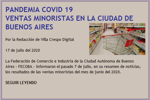 VENTAS MINORISTAS